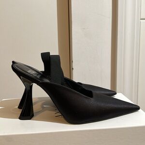 Anny Nord - MANIAC SLINGBACK Recycled - in black- size 38 European